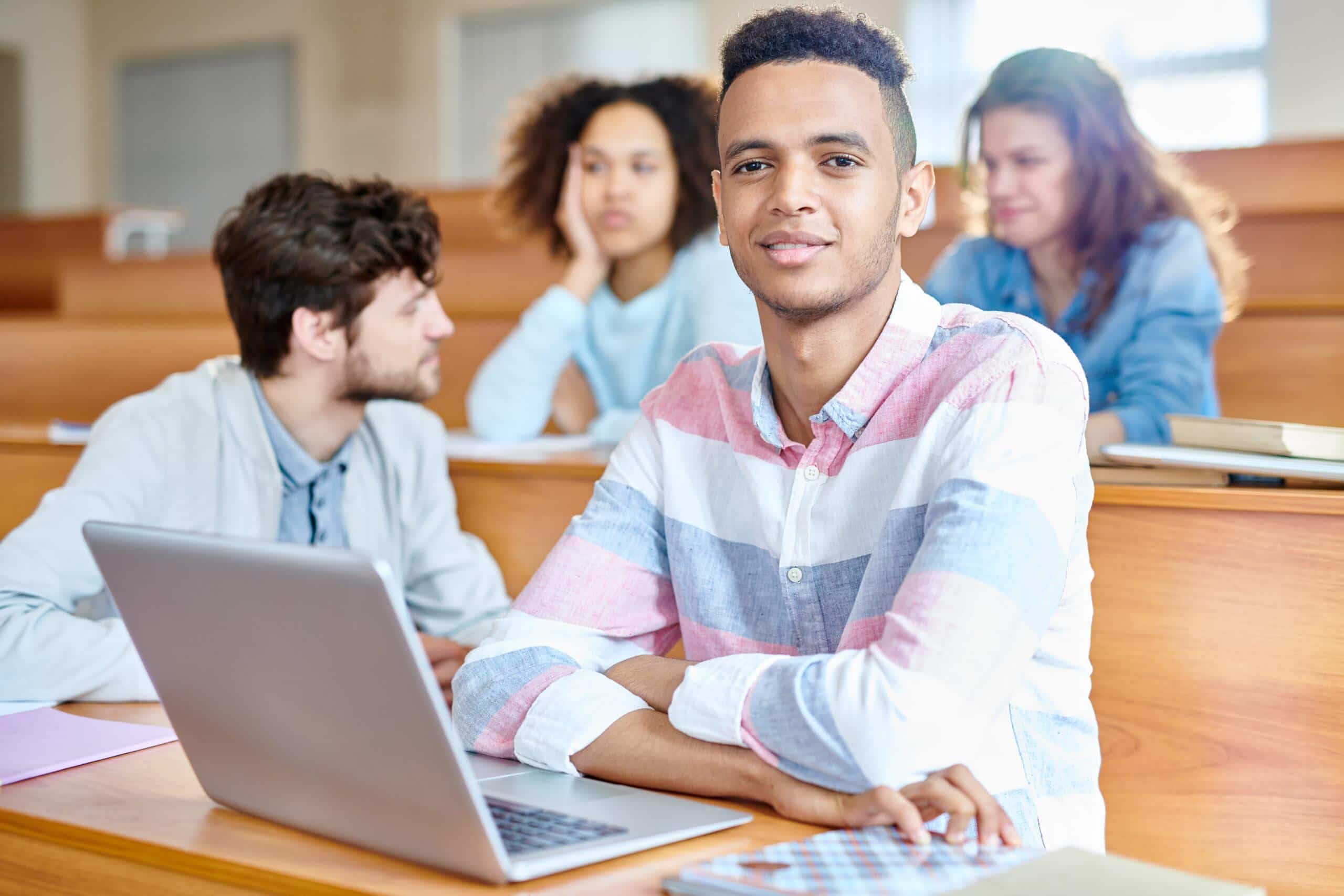 Afroamerican college student